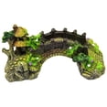 thumbnail image 2 of Ornamento de Agua Gloria Decoración de Cueva Puente Paisaje + Planta Plástica artificial, 2 of 9