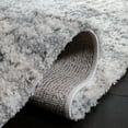 thumbnail image 5 of SAFAVIEH Berber Carrie Abstract Shag Runner Rug, Ivory/Gray, 2' x 16', 5 of 11