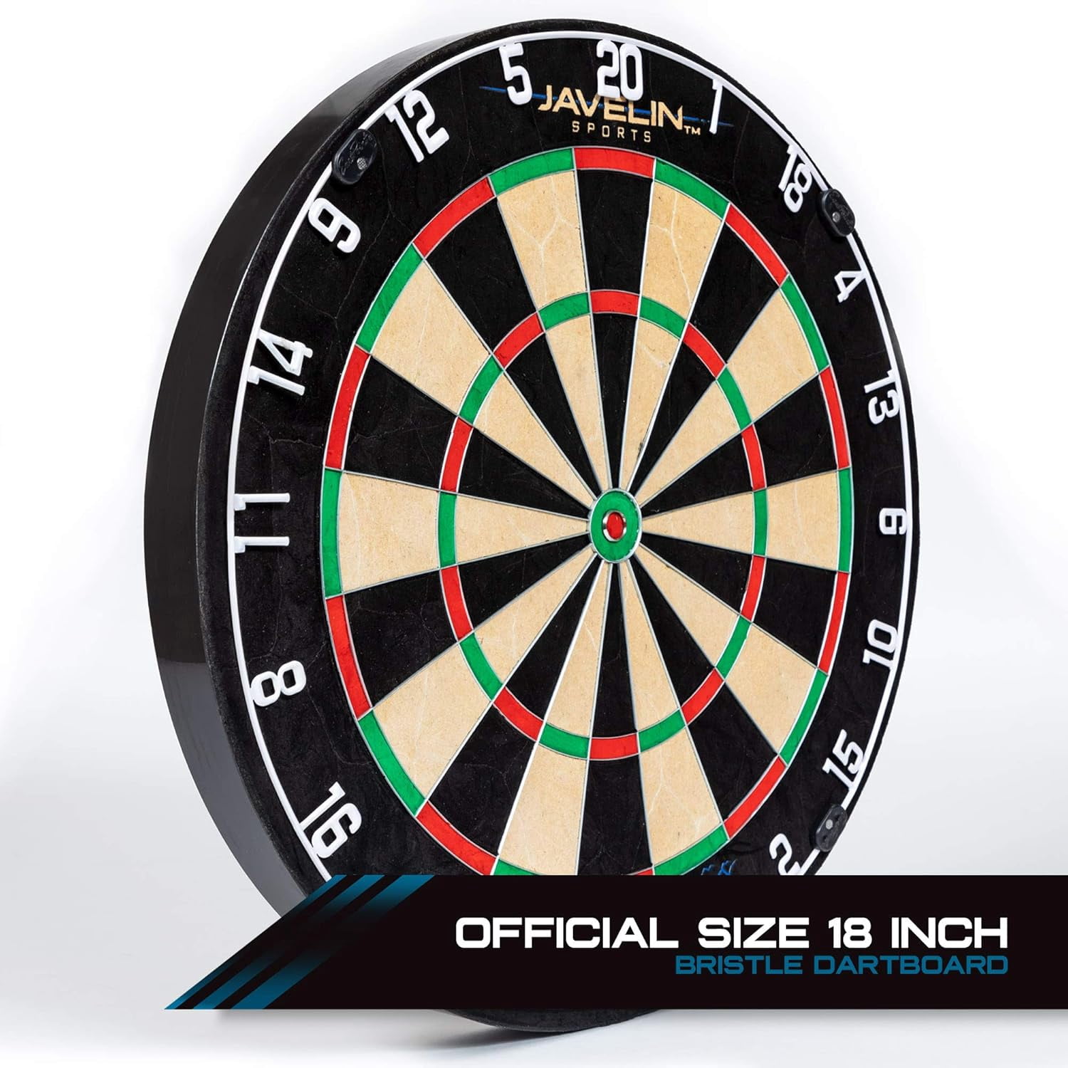 EastPoint Sports Bristle Dartboard Sets, High-Density Self-Healing Sisal Fibers, Easy-to-Mount Board - Perfect for Family Game Room, Basements, Bar, Man Cave, or Garage