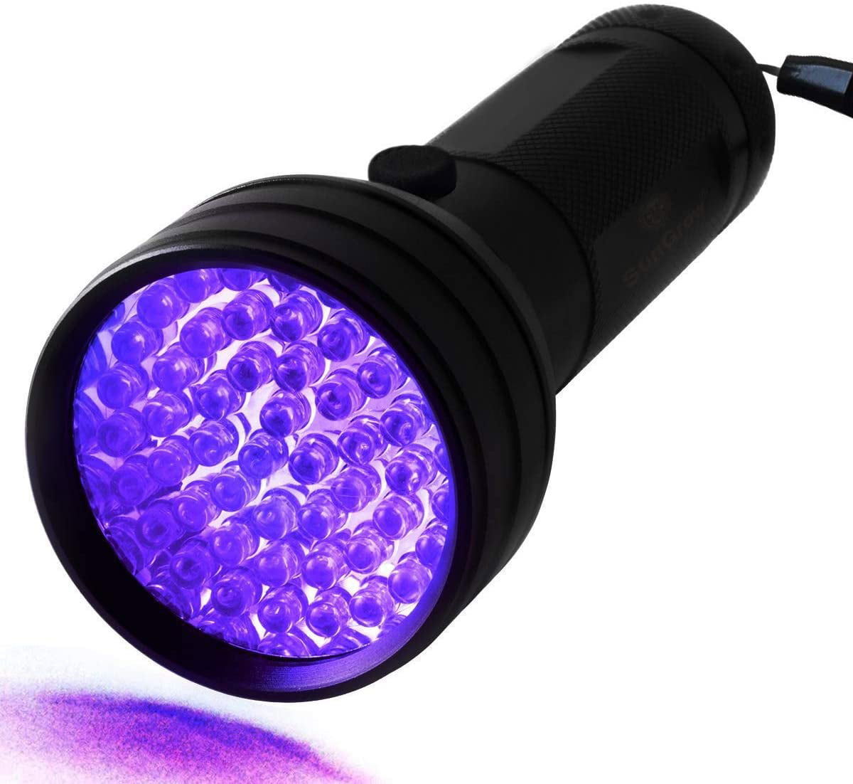 Details about   100 LED UV Ultraviolet Light Flashlight BlackLight 395 nM Inspection Lamp Torch 
