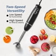 thumbnail image 4 of Elite Cuisine EHB1515 2-speed 500W Hand Blender with Detachable Wand, 4 of 5