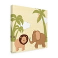 thumbnail image 2 of Trademark Fine Art 'Baby Jungle IV' Canvas Art by June Erica Vess, 2 of 4