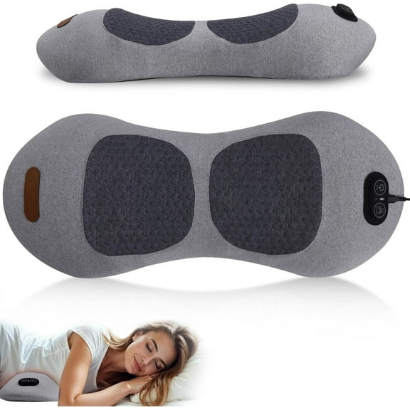Smooth Spine Triple Fusion Back Massager, 2026 New Triple Fusion Massager for Sciatica, with Electric Traction Lifting & Heat Compress, All-Round Support, Relieve Neck/Shoulder Discomfort
