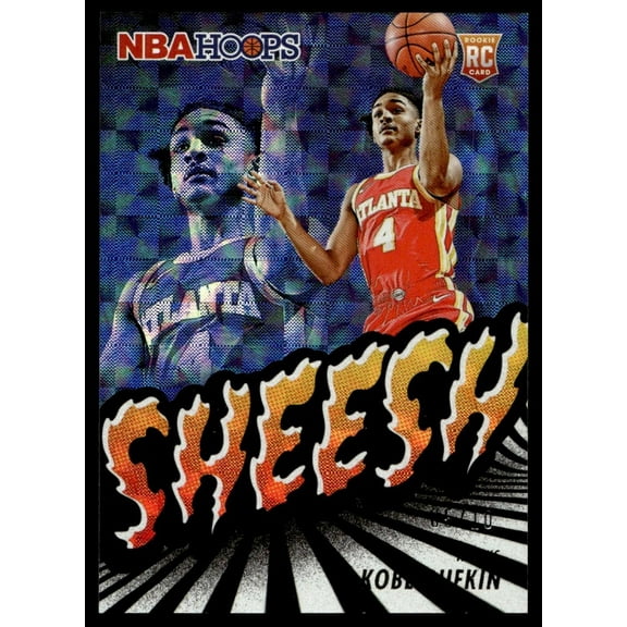 2023 Panini NBA Hoops 15 Kobe Bufkin Sheeeesh Rookie Atlanta Hawks