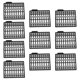 thumbnail image 4 of 10 X Clips para el cabello Señuelos de pesca, Carne de maíz, Boilies, Gorras, Accesorios para clips para el cabello, Negro, 4 of 8