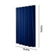 thumbnail image 3 of Cortina de Ducha Moderna para Baño - 180 X 180 Cm, Tela de Poliéster Repelente Al Agua con Dobladillo con Peso - Incluye 12 Ganchos - Negro, Blanco o Azul, 3 of 7