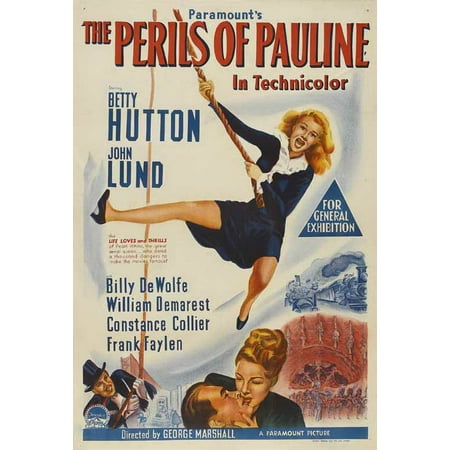 The Perils of Pauline POSTER (11x17) (1947)