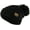 Black, variant on Chunk Pom Pom Cable Knit Ribbed Beanie