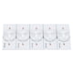 thumbnail image 4 of Cuentas de lámpara SMD, cuentas de luz de uso general con filtro de lente óptica Color de luz blanca para reparación de TV LED 6V(20 Pcs) Ecomeon no, 4 of 6