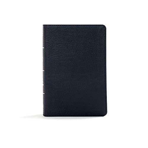 KJV Large Print Compact Reference Bible, Black LeatherTouch