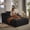 Black + Corduroy + 2 Seat, variant on Oversized Chaise Lounge Chair Indoor, Corduroy Upholstered Modern Sofa Couch,No Assembly Required,Comfy Sleeper Sofa for Living Room,Office,DARK GREY