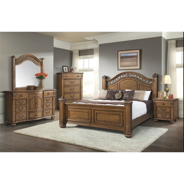 Picket House Furnishings Barrow 4 Piece Queen Bedroom Set ...