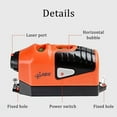 thumbnail image 2 of HLONK Leveler Tool Laser Level 360 Self Leveling Laser Measurement Tool Bubble Gauge Tool, 2 of 6
