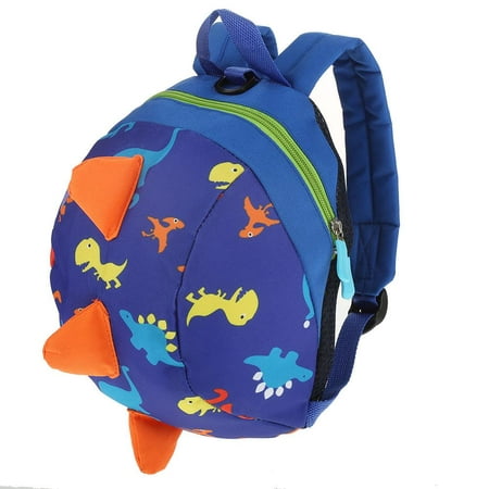 Knifun Kids Insulated Toddler Backpack with Safety Harness Leash - Playful Preschool Kids Lunch Bag, Dinosaur Nursery Shoulder Backpack with Anti-Lost Strap for 1-3 Years Old Boys and