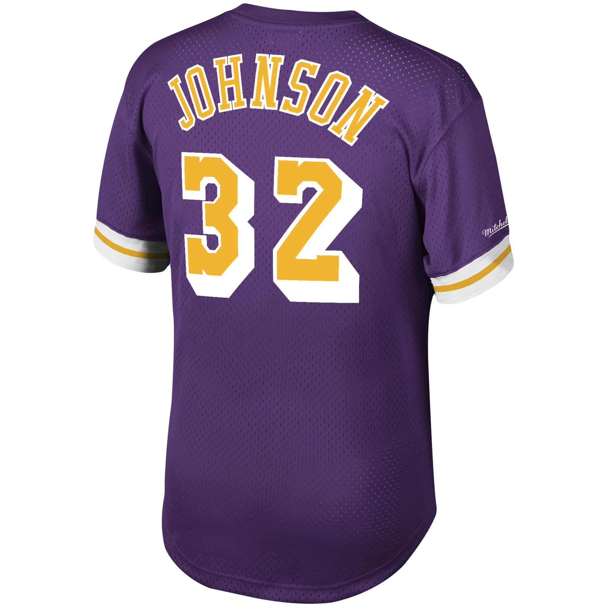 Men's Mitchell & Ness Magic Johnson White Los Angeles Lakers