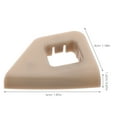 thumbnail image 2 of FUTUREORYY Car Gloves Box Latch Tool Box Fasteners Plastic Beige 2Pcs, 2 of 8