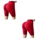 thumbnail image 4 of Pantalones cortos de yoga Sonducket para mujer verano Cintura alta Levantamiento de glúteos Rojo S 2Conjunto, 4 of 6
