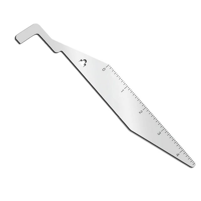 BTOER 1pcs Outil à Levier Multi-Usage Outil de Serrurier en Acier Inoxydable Mini Outil à Main Portable pour Pompier Pièces d'Outils à Main