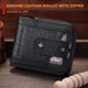 thumbnail image 2 of Billetera BULLCAPTAIN de piel auténtica con bloqueo RFID para hombre, 2 of 6