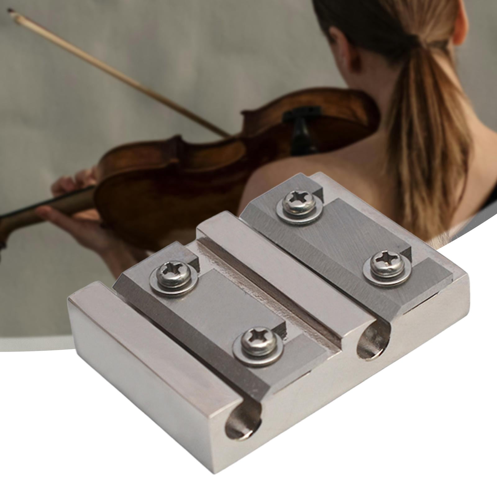 LeeQinersw Violin Peg Reels Shaver Metal Violin Making Tool for Beginners Professionals silver
