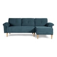 thumbnail image 2 of Sala Modular Reversible De Velvet Olivo Modelo Sergey, 2 of 11