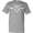 AC-Heather Grey, variant on Inktastic Life Behind Bars BMX T-Shirt