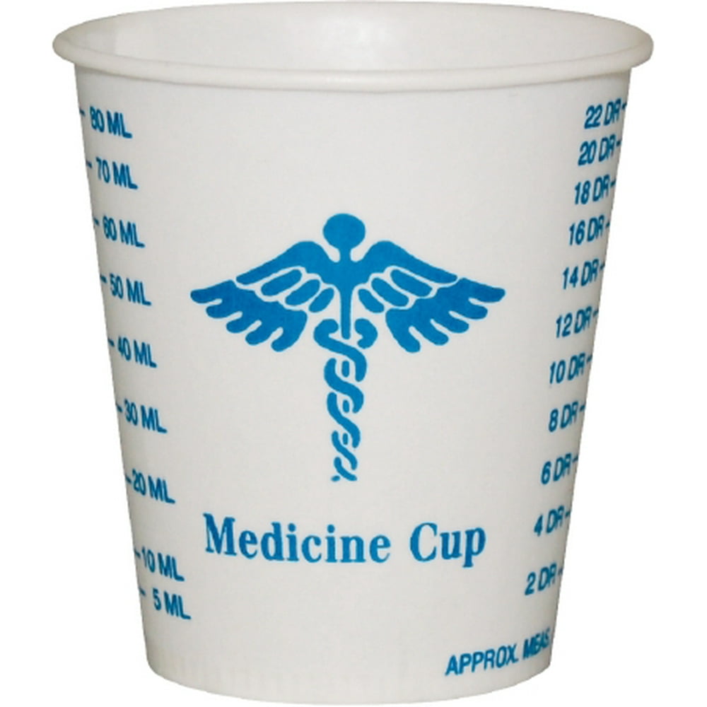 Solo 3 Oz. Disposable Medicine Cup Wax Paper, Count of 100 Walmart
