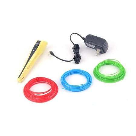 Magic 3D Printer Pen Drawing Printing 3D Pen With Free 2 Color ABS filament