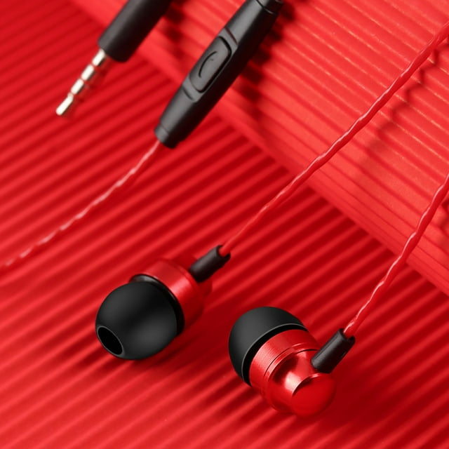 Cameland Casque de Jeu Intra-Auriculaire 3,5 mm avec Micro-Foon pour