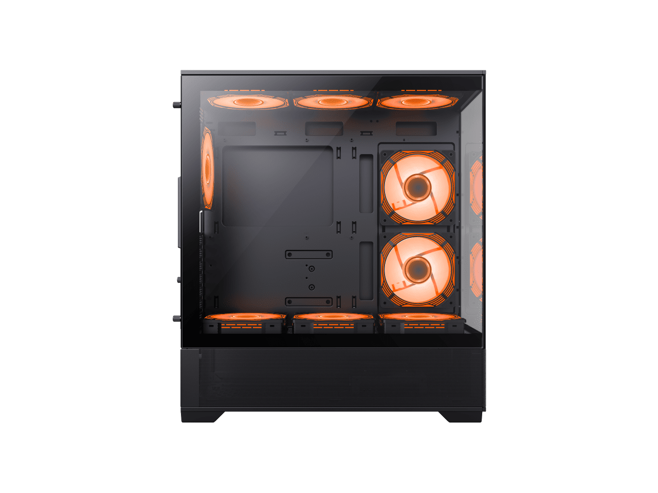 GameMax VistaAB Vista AB Mid Tower ATX PC Case with ARGB Fans