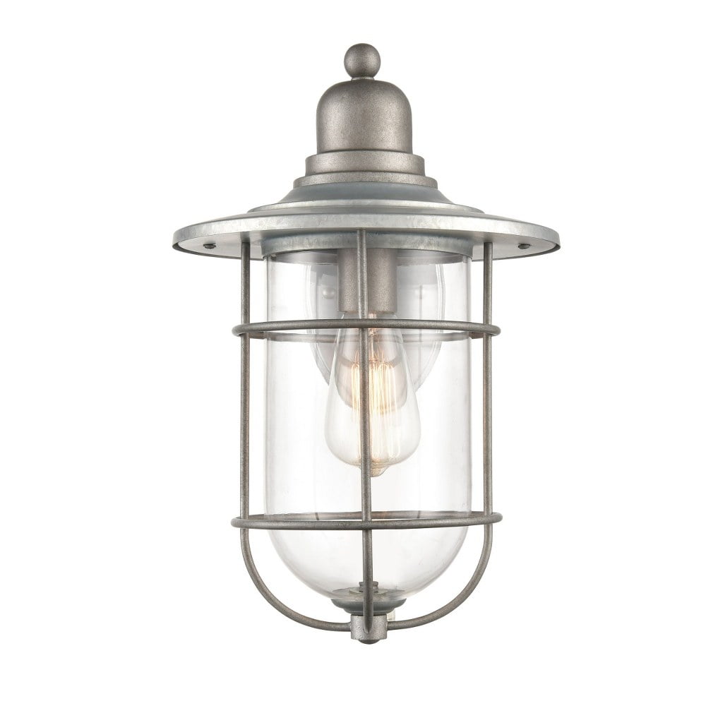 2931-GA Millennium Lighting 1 Light Outdoor Wall Sconce-16 Inch Tall and 10 Inch Wide-Galvanized Finish
