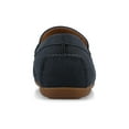 thumbnail image 3 of Vance Mens Yates Comfort Perforated Slip-on Flexible Driving Penny Loafer, Widths Available, 3 of 9