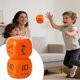 thumbnail image 5 of Dados de ejercicio deportivo de 6 caras, equipo de juego deportivo de 2 piezas, aptos para gimnasios familiares, entrenamiento físico en clases deportivas grupales., 5 of 7