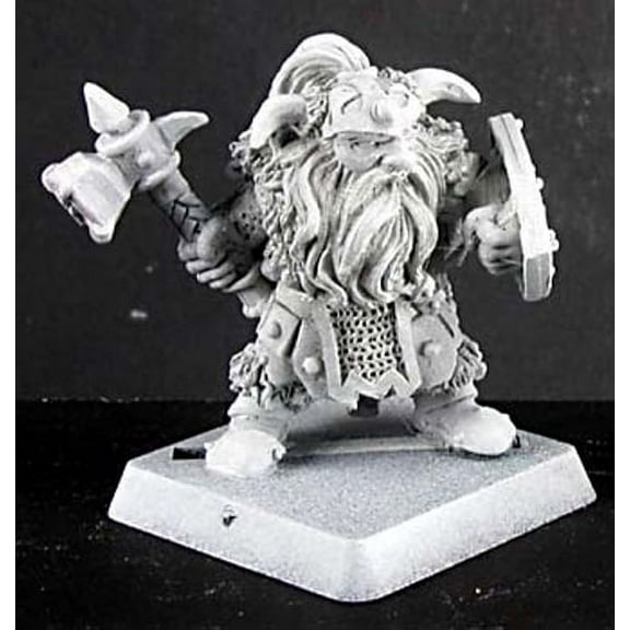 Reaper Miniatures Fulumbar, Dwarf Captain #14146 Dwarves Unpainted RPG D&D Mini