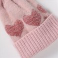 thumbnail image 5 of Newborn Baby Beanie Thickened Cute Warm Knit Cute Hat Winter Warm Cap Baby Beanies Hat One Size, 5 of 6