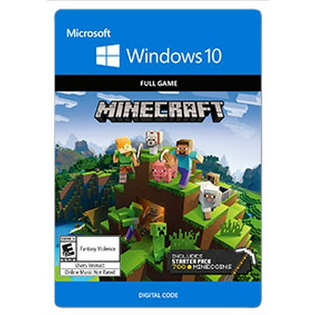 Minecraft Starter Collection, Microsoft, Windows 10, [Digital (Best Windows Phone Games 2019)