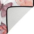 thumbnail image 5 of SKYSONIC 36x24in Colorful Butterflies Area Rug, Spring Insect Floor Carpet for Indoor Living Dining Room Bedroom, 5 of 7