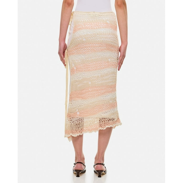 スカート SPORTMAX ECUADOR CROCHET COTTON MIDI SKIRT Sportmax Ecuador Crochet Cotton Midi Skirt (Women's