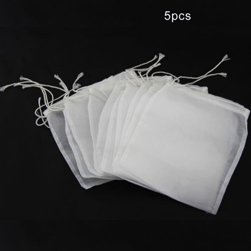 Reusable 100/160/200 Nylon Straining Bag Mesh Filter Bag For DIY Cooking 3 Sizes 