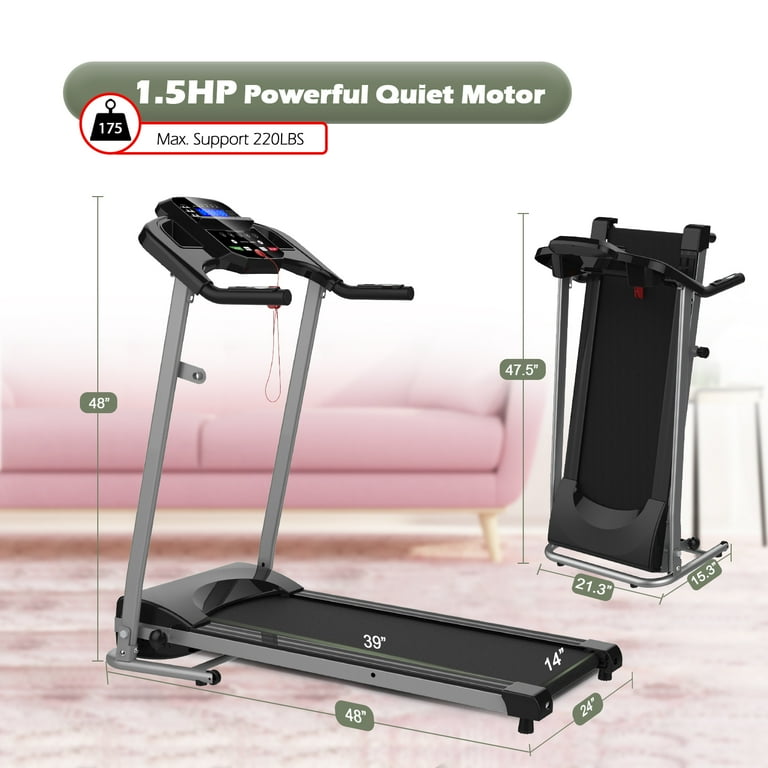 Can i have a treadmill in an apartment sale