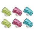 thumbnail image 5 of LEORX Toothbrush Holder for Office 6Pcs Assorted Color Plastic Wall Mount Suction Cup for Adults, 5 of 8