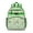 Green-23, variant on Colorful Retro Students Backpack Boho Chic Tribal Pattern Toddler School Bag with Aesthetic Floral Design, Great for Daily Use and Travel