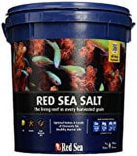 Red Sea Salt, Red, 55-Gallon Bucket, Reef Water Parameters, Trace