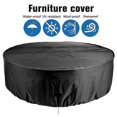 thumbnail image 2 of Nouvelle Housse de Mobilier de Terrasse Ronde, Housse de Table et Chaises Extérieure 100 % Imperméable, Housse de Mobilier Extérieure, Housse Anti-Décoloration, Anti-Ultraviolet, 2 of 4