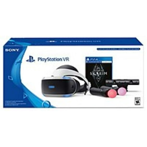 Refurbished Sony Playstation Vr Skyrim Headset Bundle Walmart Com Walmart Com