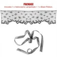 thumbnail image 3 of Amdohai 20x60 Inch Halloweens Lampshade Cover Topper Scarf Spider Web Cobweb Bats, 3 of 5