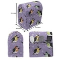 thumbnail image 4 of Winter Stand Mixer Cover, Demonstration of Penguins in Scarfs Skating and Snowflakes Falling, Kitchen Appliance Organizer Bag Cover with Pockets, 5 Quarts, Lavender and Multicolor, by Ambesonne, 4 of 4