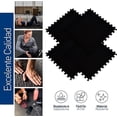 thumbnail image 2 of Tapete para Ejercicio Bluelander, Set de 4 piezas, 1.2 cm, Negro, 2 of 4