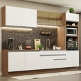 thumbnail image 2 of Cocina Integral 310cm Glamy Madesa 01 Marrón/Blanco, 2 of 5