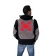 thumbnail image 2 of Sudadera Jordan OFF WHITE color gris con destellos rojos Talla M, 2 of 3